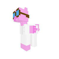 Scientist Mew [With goggles down]