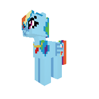 rainbow dash (with element)
