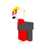 Raboot [With mouth hood down]