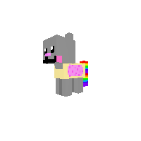 Nyan Cat (Rainbow tail)