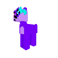 Penny the purple panda (Fnaf OC) (Fnap)