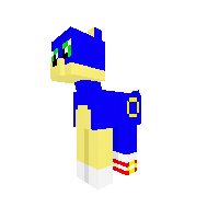 Sonic (before getting wounded)