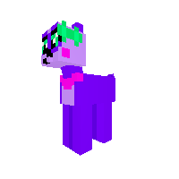 Toy Penny the purple panda (Fnaf OC) (Fnap 2)