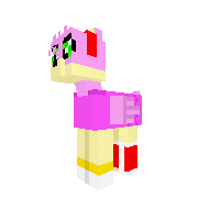 Amy Rose (in her first date dress)