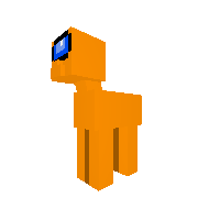 Among Us Orange (new version)