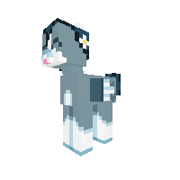 Wolfy (eyes closed)