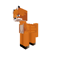 Vanilla Minecraft Fox