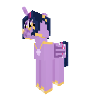 Twilight Sparkle Glasses Updo