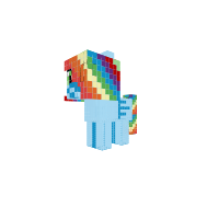rainbow blossem
