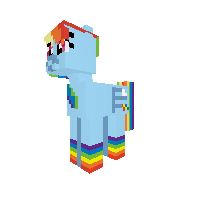 Rainbow Dash w/ socks