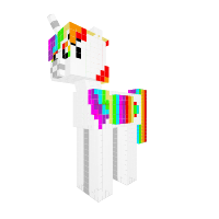 S. Rainbow Alicorn