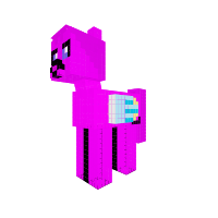 Pinkie Pie with wing spell