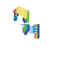 rainbow ghost