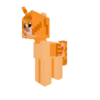 orange pony