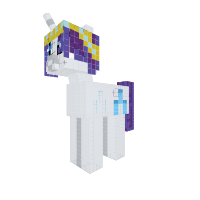 Rarity with her crown