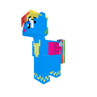 Pink Rainbow in Her Nightmare Night costume
