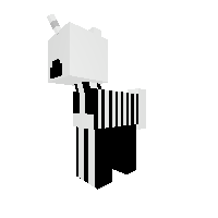 skeleton pony