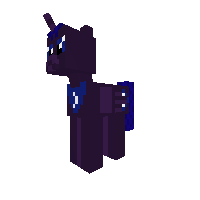 Midnight as Alicorn