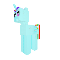 Rainbow Dash with horn spell