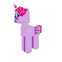 Winx Club Tecna as a Pony