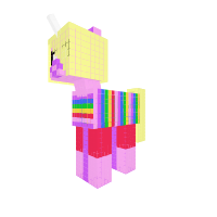 Lady rainicorn