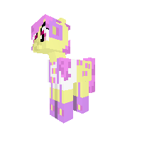 nerd and earth pony flutter shy <3
