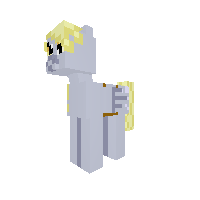Derpy Hooves (With Saddle Bag/Mail Mare Bag)