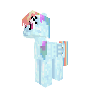 Rainbow Dash Crystal Pony
