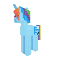 rainbow mane