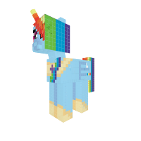 PRINCESS RAINBOWDASH IS A SKIN STEALER!!!