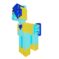 warrior in blue