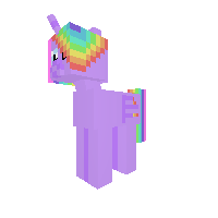 rainbow pony