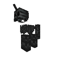 Wither Skeleton Pony