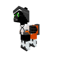 second try at a my little portal skin