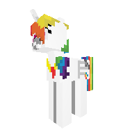 super princess Rainbow dash
