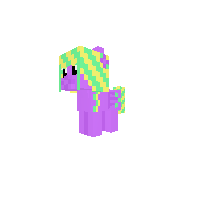 Gold and Green School Pegasus