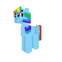 rainbow dash (wrong cutie mark)