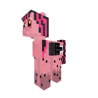 Goth Skull Pony