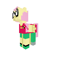 fluttershy as robin