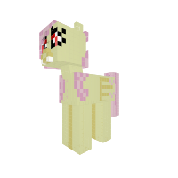 Fluttershy in vampire form (sophie)