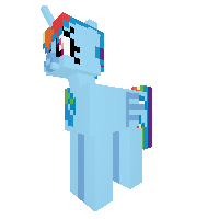 RAINBOW DASH ALICORN!!!!*TALL!!*