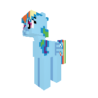 Rainbow dash me