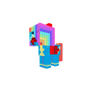 Red Rainbow (in wonder bolts dress up suit)