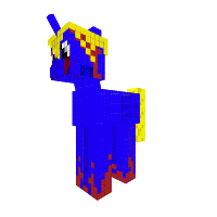 Caleb the allicorn (gore and combat)