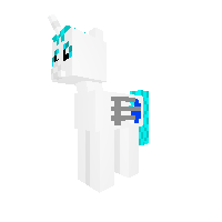 Unicorn With Skele Wings