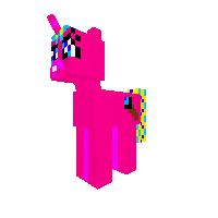 Candy Art As Unicorn