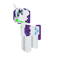rarity (sniffle snuffles)