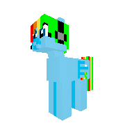 Rainbow Dash Fan Gamer ( Guy )