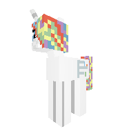 princess rainbow flashie
