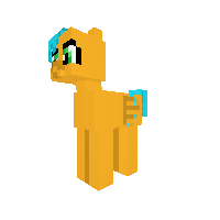 My dragon OC ponyfied